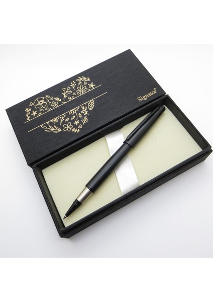 ® S281 Mat Siyah Roller Kalem | Isme Özel Kalem | Hediyelik Kalem fiyatları