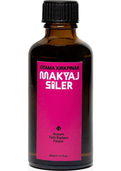 Doğal Makyaj Siler - Cilt Besleyici ve Temizleyici 50 ML