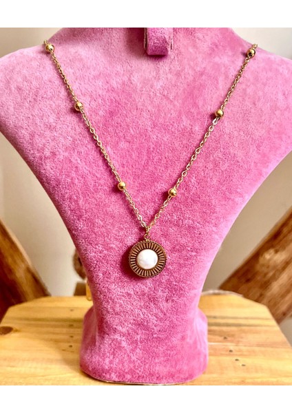 Rose Çelik Şık Kadın Kol Saati+Çelik Kolye Hediye Set fırsatları