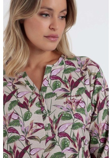 61303 Pembe Desenli Gecelik fiyatları