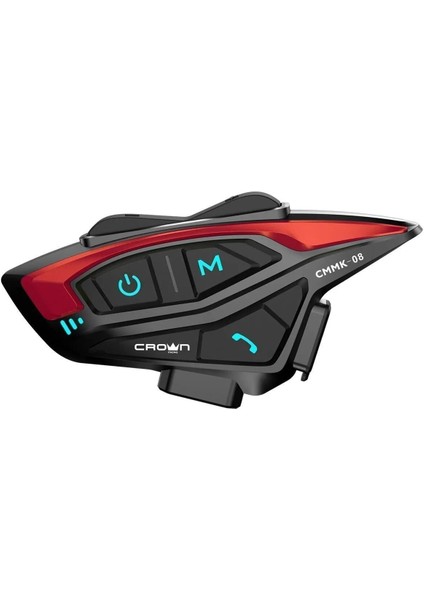 8 Kişilik Motosiklet Kask Bluetooth Interkom Seti Cmmk-08