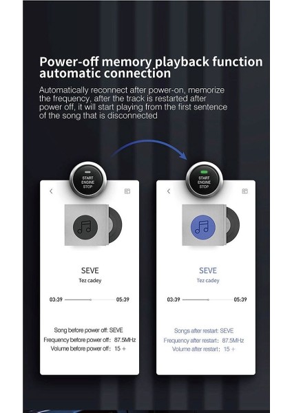 Araç Fm Transmitter 5.0 Bluetooth Araç Kiti USB Mp3 Sd Kart Flash Için Uygun Çakmaklık Girişli