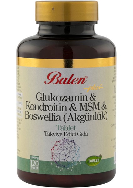 Glukozamin Kondroitin 120 Kapsül