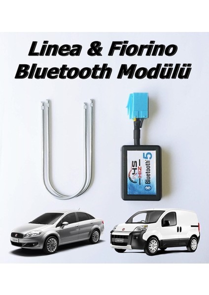 2012 Ve Üstü Linea & Fiorino Bluetooth Modülü Bosch 32 Klasik Teypler Için