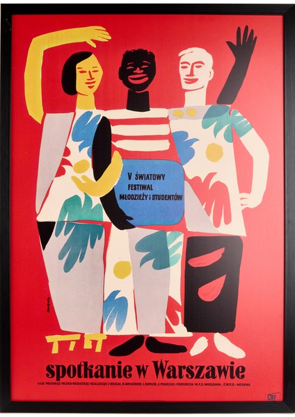 Deco Catch Up Tablo - Kırmızı - 50X70 cm