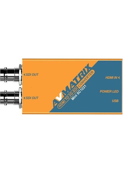 Mini SC1221 HDMI To 3g-Sdı Mini Converter