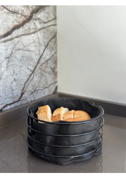 mdklife Ekmek Sepeti siyah metal fiyatları