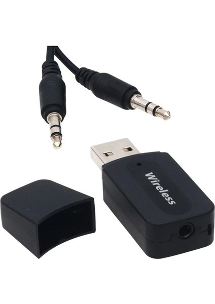 Bluetooth Wireless To 3.5mm Jack Audio Ses Mp3 Aktarıcı(Receiver Çevirici Adaptörü)