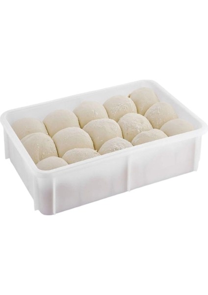 Kapaklı Pizza Hamur Teknesi 600*400*100MM (Ürün Kapaklıdır)