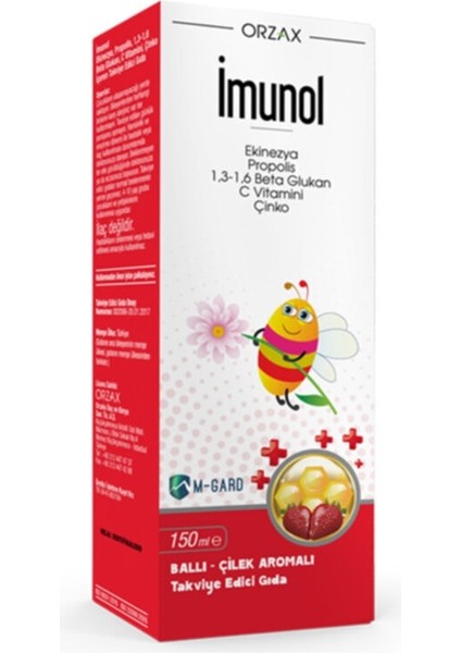 Imunol 150 ml Şurup