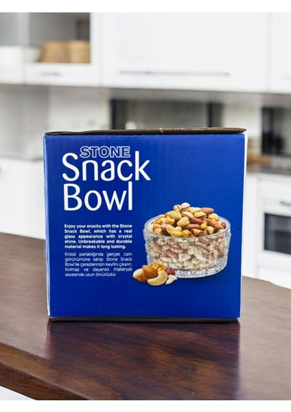 Kırılmaz Çerezlik 180 ml Şık Kase Sunumluk Kristal Kesim Özel Üretim 1 Adet fırsatları