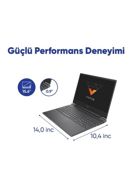 Hp Victus 15 Intel Core I7-13700H 48GB 2tb SSD RTX4050/6GB 15.6" Freedos Fhd Taşınabilir Bilgisayar 8U849EA-A23