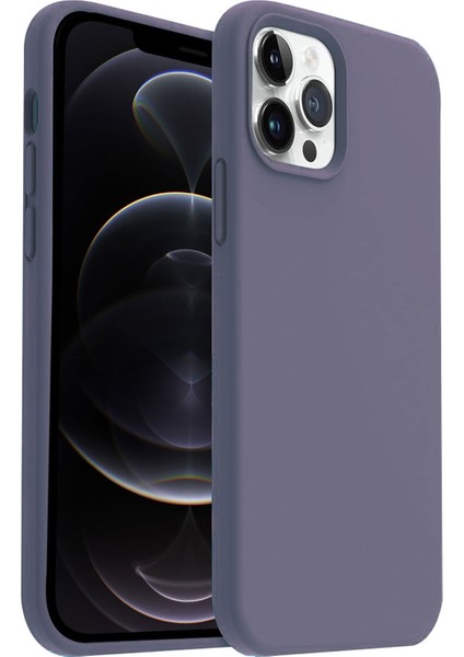 Apple iPhone 12 Pro Max Kılıf Lansman Premium Silinebilir Silikon