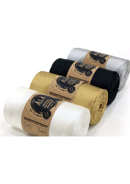 Premium Polyester Makrome Ip (Süper Parlak) 2MM-200 gr Gold-Altın fiyatları