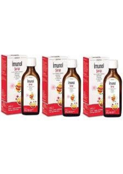 Imunol 150 ml Şurup 3 Adet fiyatları