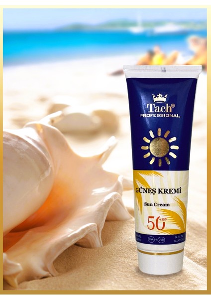 Tach Güneş Kremi UVA+UVB / 50 SPF KORUMA FAKTÖRLÜ / 75 ML