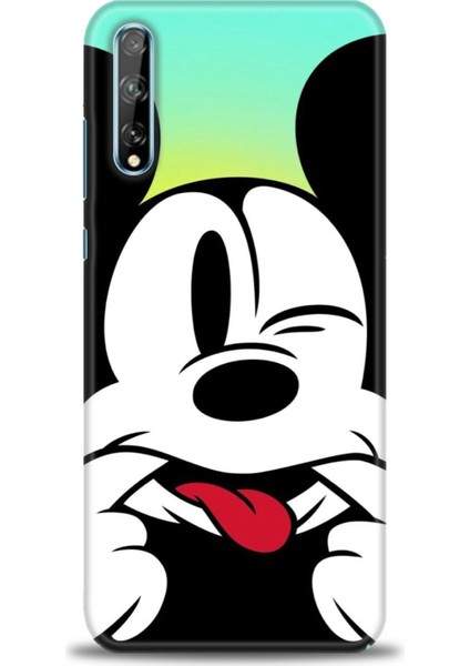 Huawei P Smart S Kılıf Hd Baskılı - Disneyy + 9h Nano Ekran Koruyucu