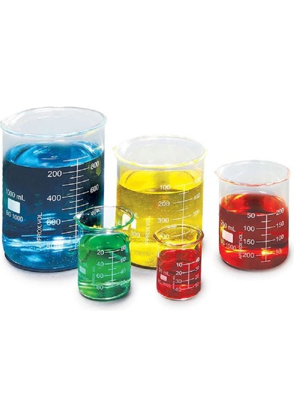 Beher - Cam - Kısa Form - 600 ml