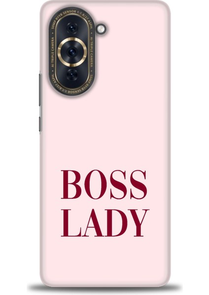 Huawei Nova 10 Kılıf Hd Baskılı - Boss Lady + 9h Nano Ekran Koruyucu