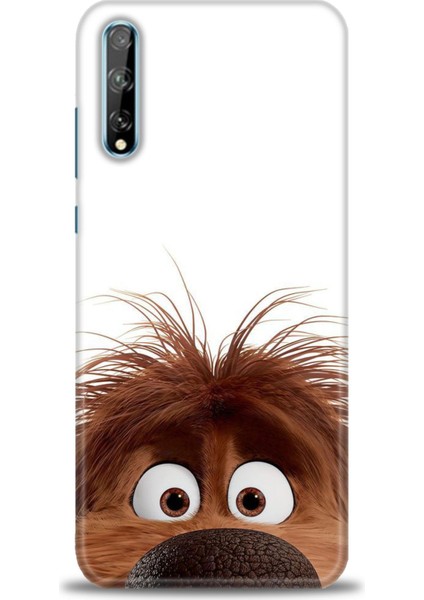 Huawei P Smart S Kılıf Hd Baskılı - Sevimli Köpek + 9h Nano Ekran Koruyucu