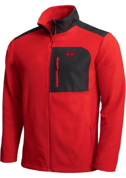 Block Fullzip Kırmızı Erkek Fermuarlı Polar