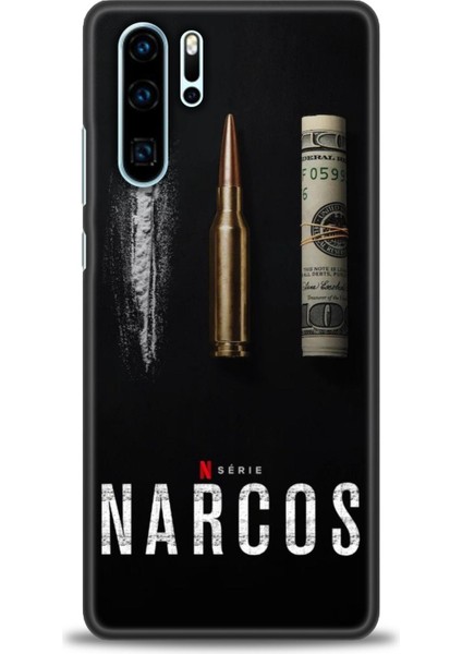 Huawei P30 Pro Kılıf Hd Baskılı - Narcos + 9h Nano Ekran Koruyucu