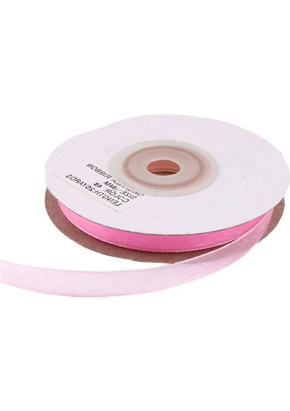 Organze Kurdele 3 mm (45 Metre) Pembe