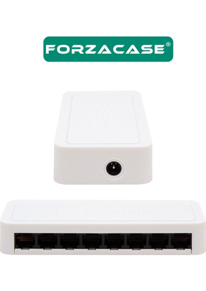 8 Port 100 Mbps Ethernet Switch Hub Çoklayıcı - FC830