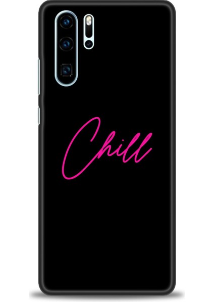 Huawei P30 Pro Kılıf Hd Baskılı - Chill + 9h Nano Ekran Koruyucu