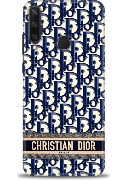 Huawei Y6P Kılıf Hd Baskılı - Christian Dior + 9h Nano Ekran Koruyucu