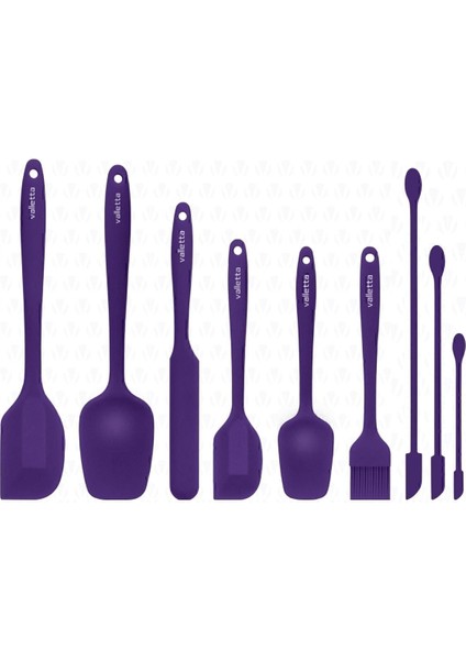 VALLETTA VLT1176 DRONGO 9'LU SPATULA SET MOR