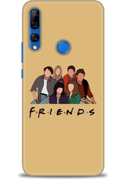 Huawei Y9 Prime 2019 Kılıf Hd Baskılı - Friends + 9h Nano Ekran Koruyucu