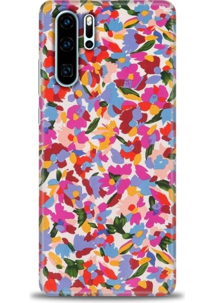 Huawei P30 Pro Kılıf Hd Baskılı - Renkli Baskı + 9h Nano Ekran Koruyucu