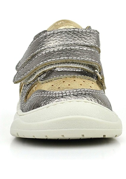 Schaggy Hakiki Deri Gold Bebek Spor Ayakkabı modelleri