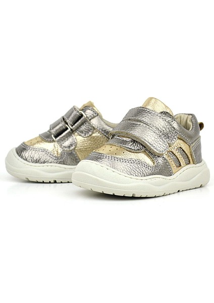 Schaggy Hakiki Deri Gold Bebek Spor Ayakkabı fırsatları