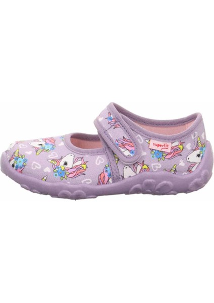 Yazlık Kız Çocuk Ev Ayakkabısı - Unicorn Lila