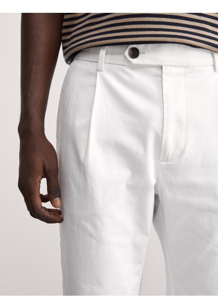 Tapered Fit Italian Chino Pantolon