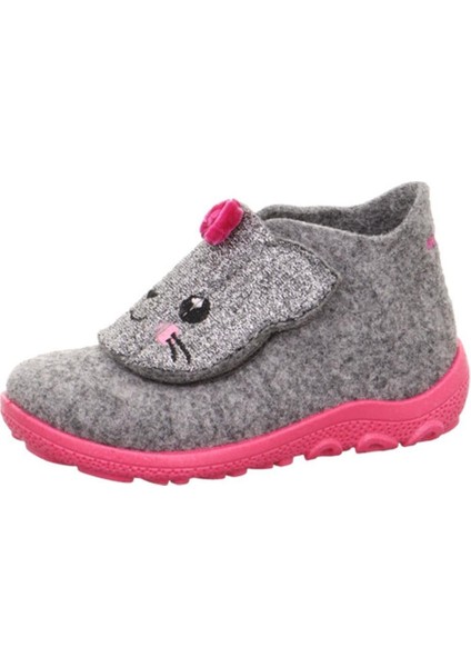 Kız Çocuk Keçe Kumaş Ev Ayakkabısı - Gri fiyatları