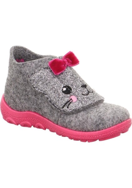 Kız Çocuk Keçe Kumaş Ev Ayakkabısı - Gri fırsatları