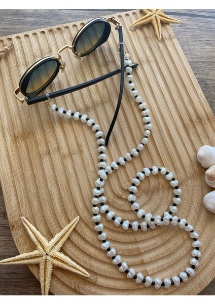 Inci Siyah Gözlük Askısı Gözlük Ipi modelleri