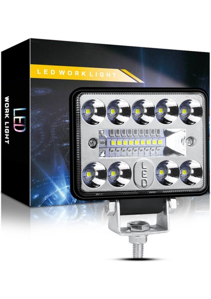 Off Road 3 Inç Led Çalışma Lambası 12-24v Traktör Tır Kamyon Atv Yüksek Performanslı Sis Farı Metal