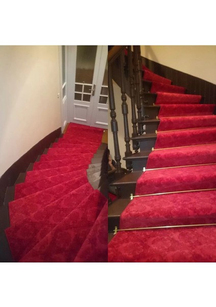 Tek Delikli Halı Tutucu Merdiven Dip Çubuğu Gümüş - Ince / 130CM