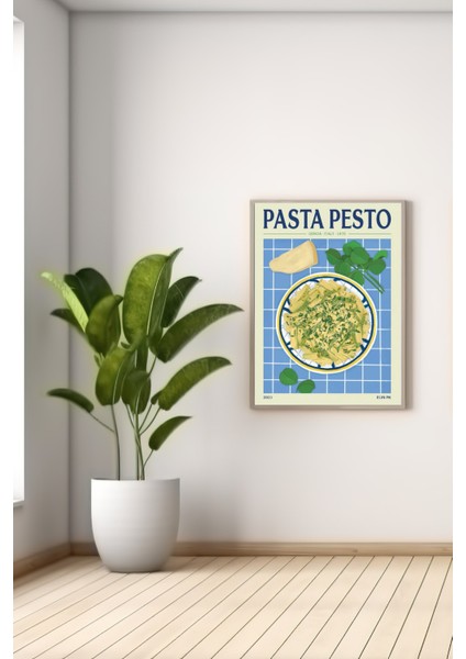 A3 Pasta Pesto Baskılı Poster fiyatları