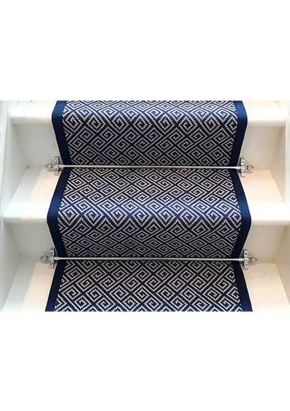 Çelik Halı Tutucu Merdiven Dip Çubuğu Sarı - Kalın / 90CM