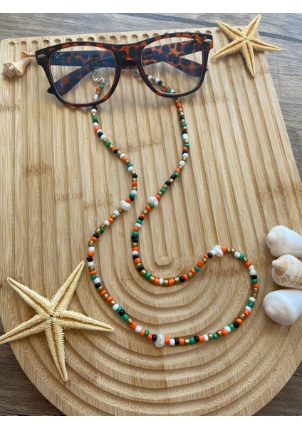 Yeşilturuncu Gözlük Askısı Gözlük Ipi fırsatları