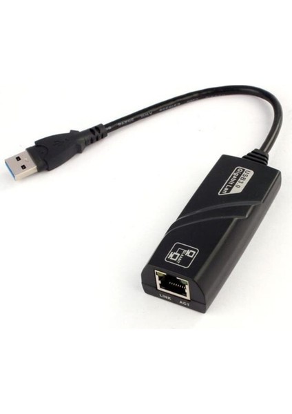 USB 3.0 To Ethernet Çevirici Dönüştürücü Adaptör Gigabit Destekli