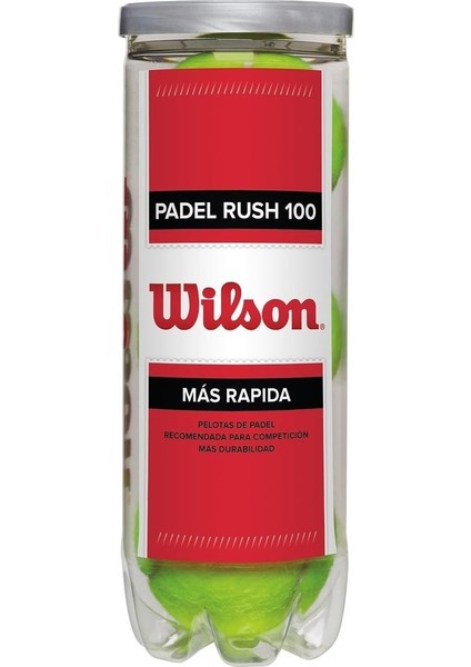 Padel Rush 100 Padel Topu 3lü