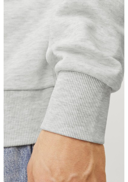 Jjferrıs Sweat Hood Beyaz Melanj1 12256838 fırsatları