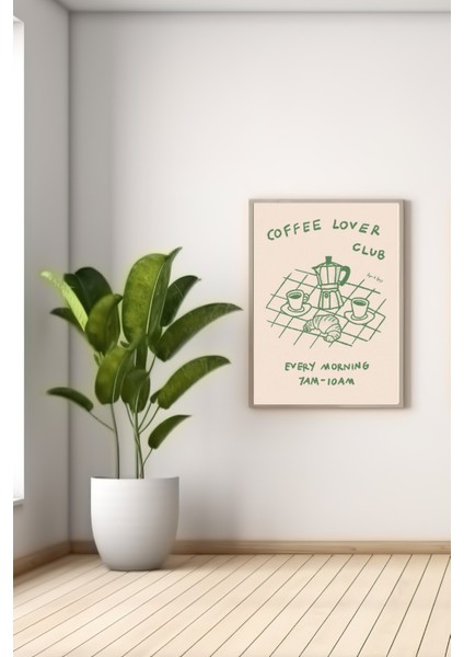 A3 Coffee Lover Baskılı Poster fiyatları