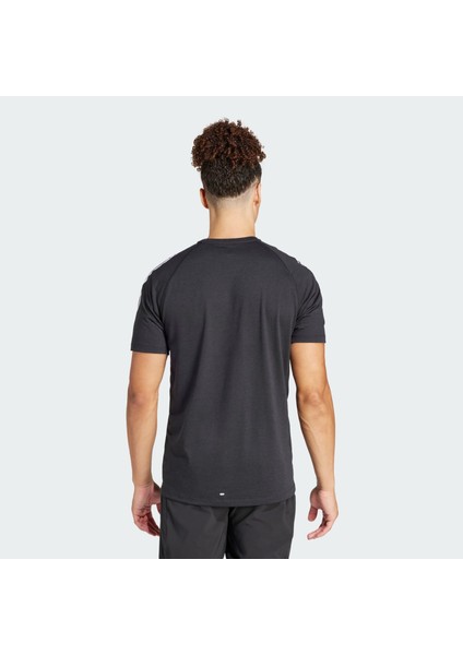 Performance IQ3834 Own the Run 3-Stripes Tee